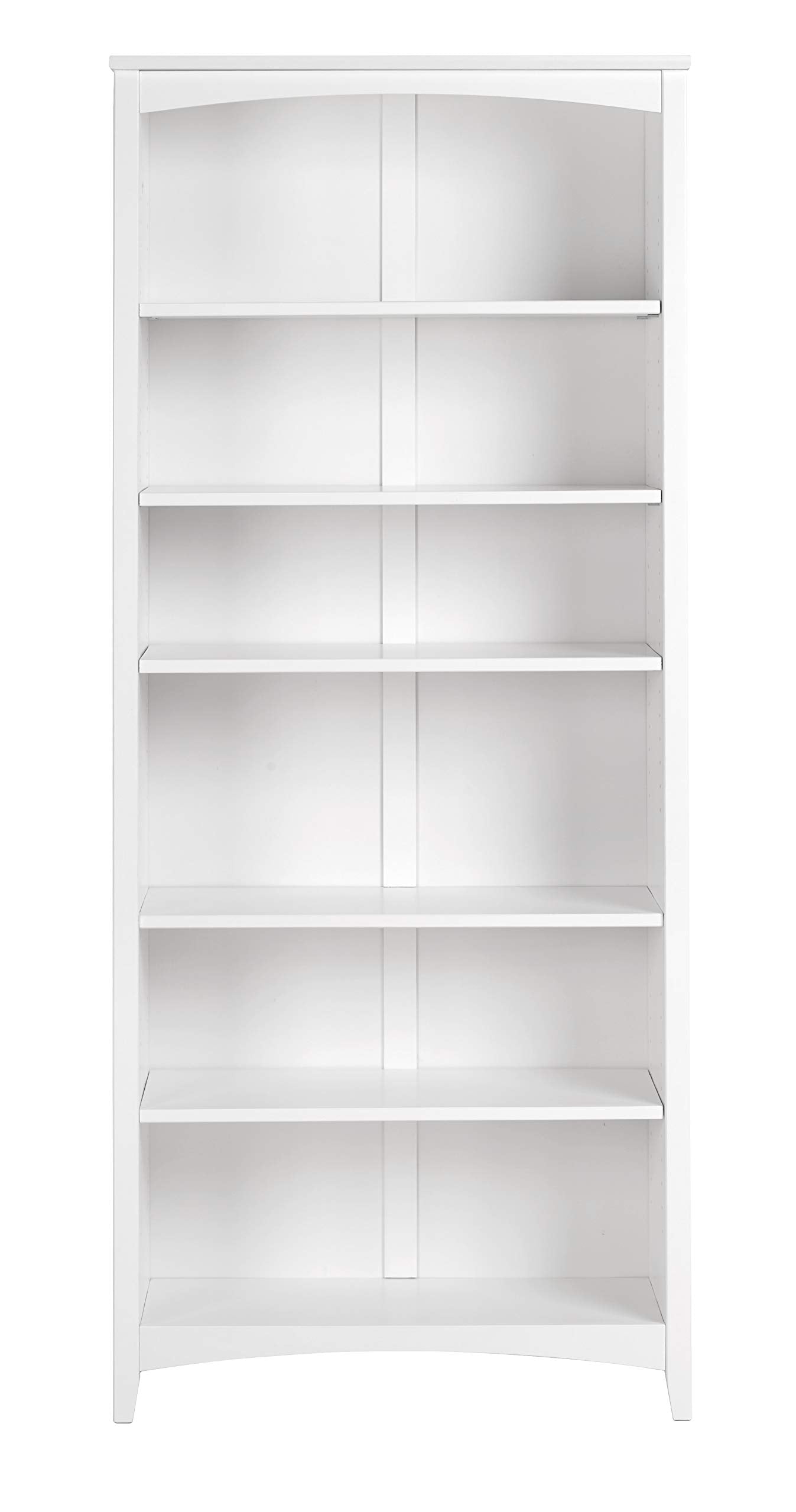 Camaflexi Shaker Style 3 Shelf Bookcase/Solid Wood / 36" High/Adjustable Shelving/Closed Back/Display Bookshelf for Living Room, Bedroom, Home and Office, Light Oak