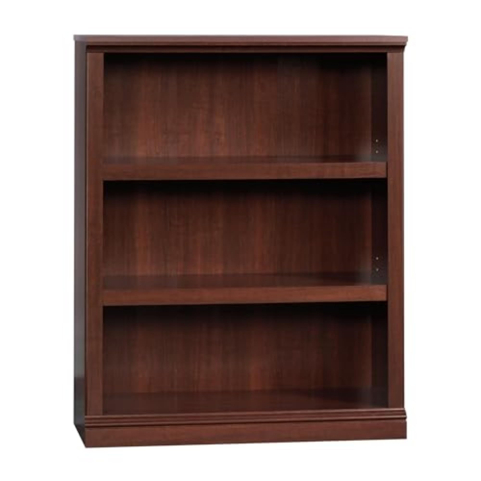 Sauder 3 Tier Book Shelf Wooden Bookcase Multipurpose Bookshelf for Home Office, Living Room, in Vintage Oak