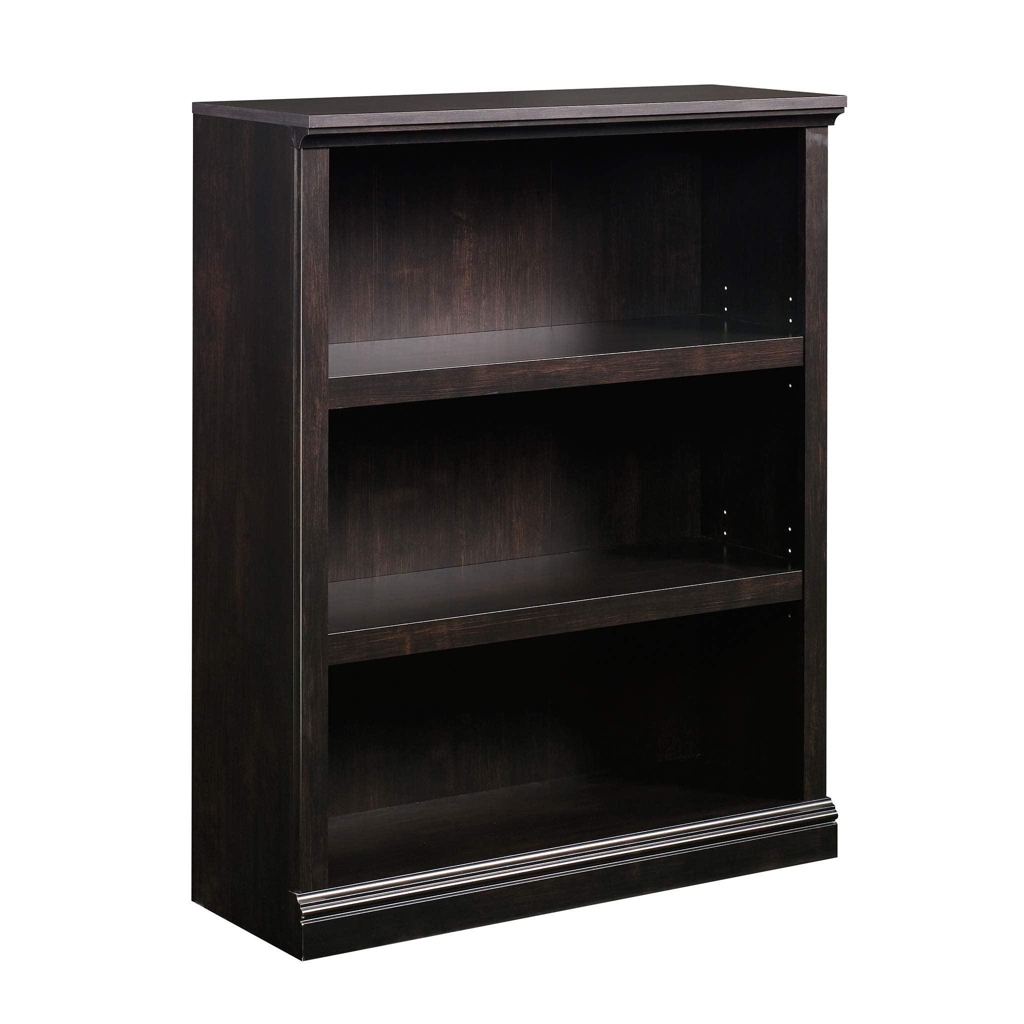Sauder 3 Tier Book Shelf Wooden Bookcase Multipurpose Bookshelf for Home Office, Living Room, in Vintage Oak
