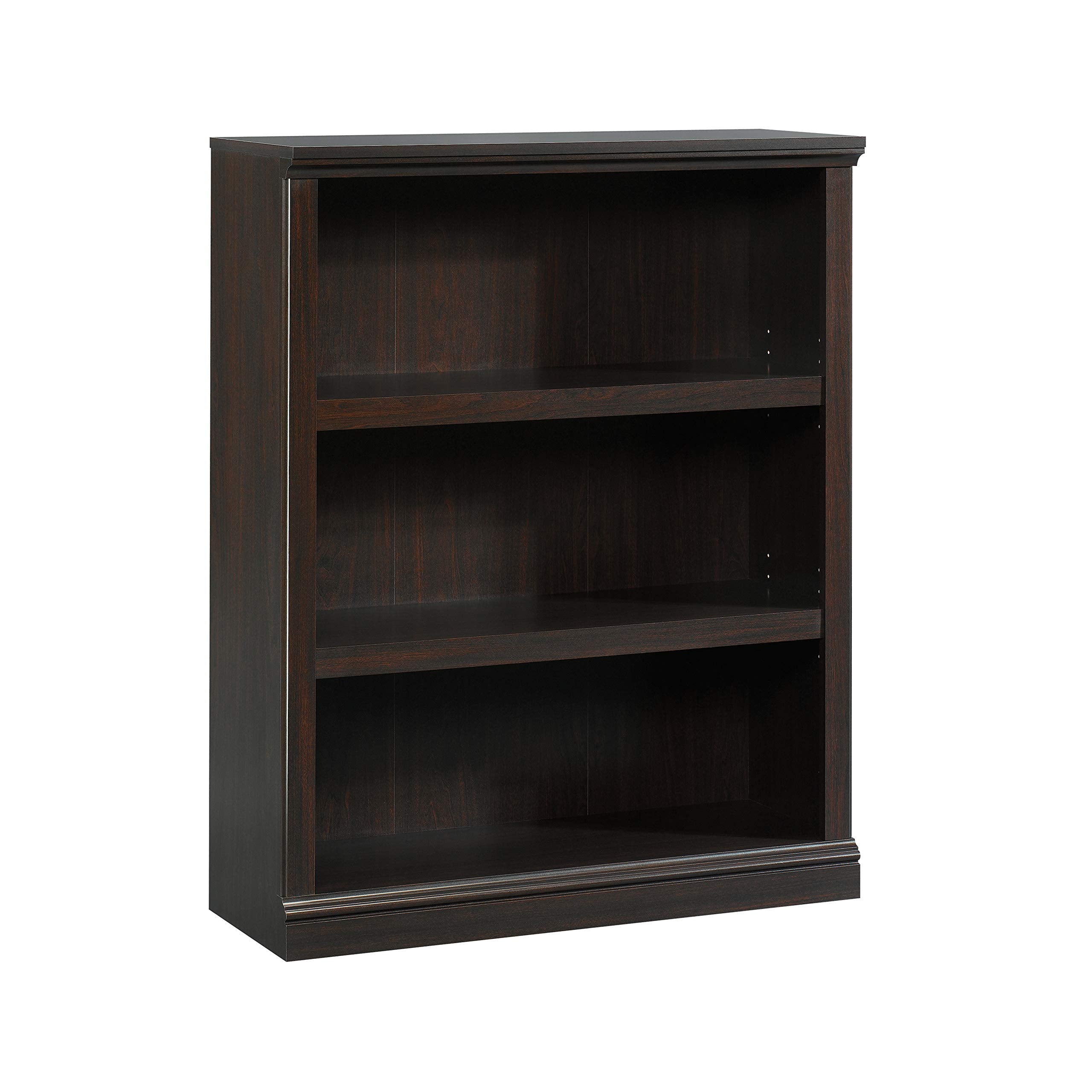 Sauder 3 Tier Book Shelf Wooden Bookcase Multipurpose Bookshelf for Home Office, Living Room, in Vintage Oak